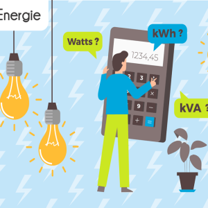 Conversion des Watts en kilowatts kW et kilovoltampères kVA