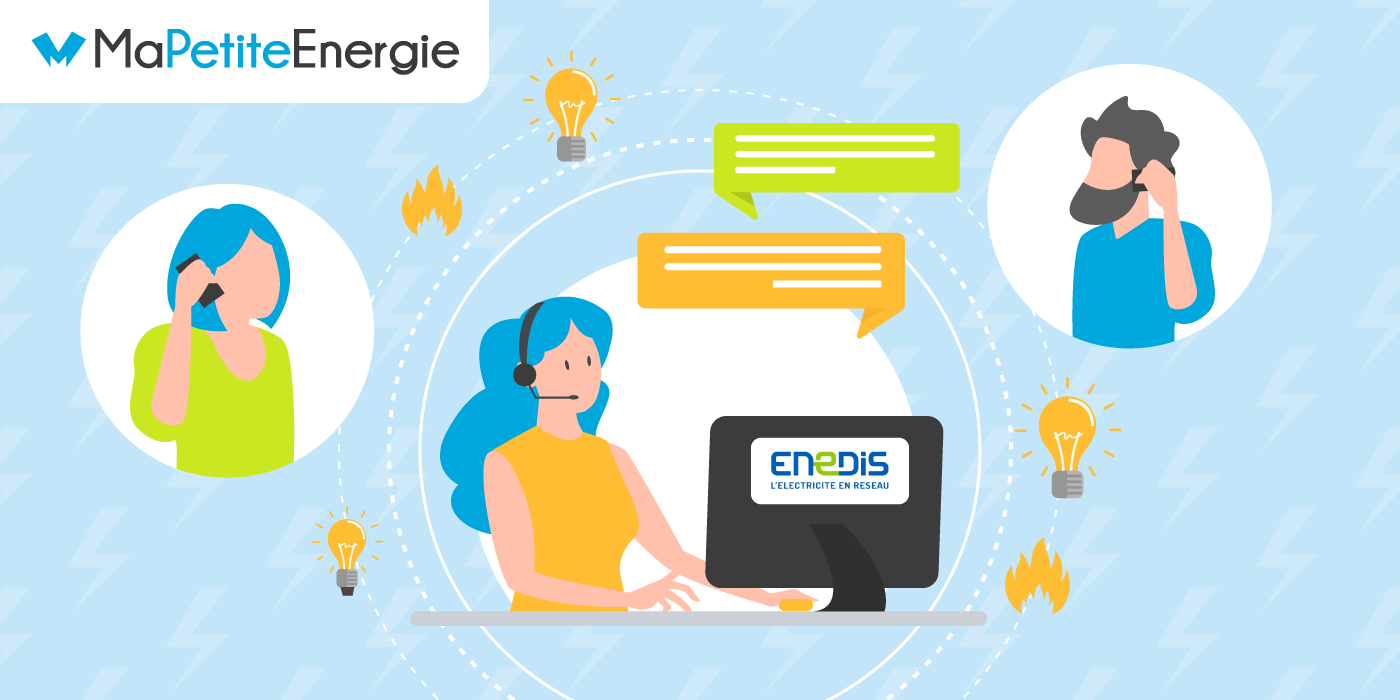 Comment contacter le service client du gestionnaire Enedis ?
