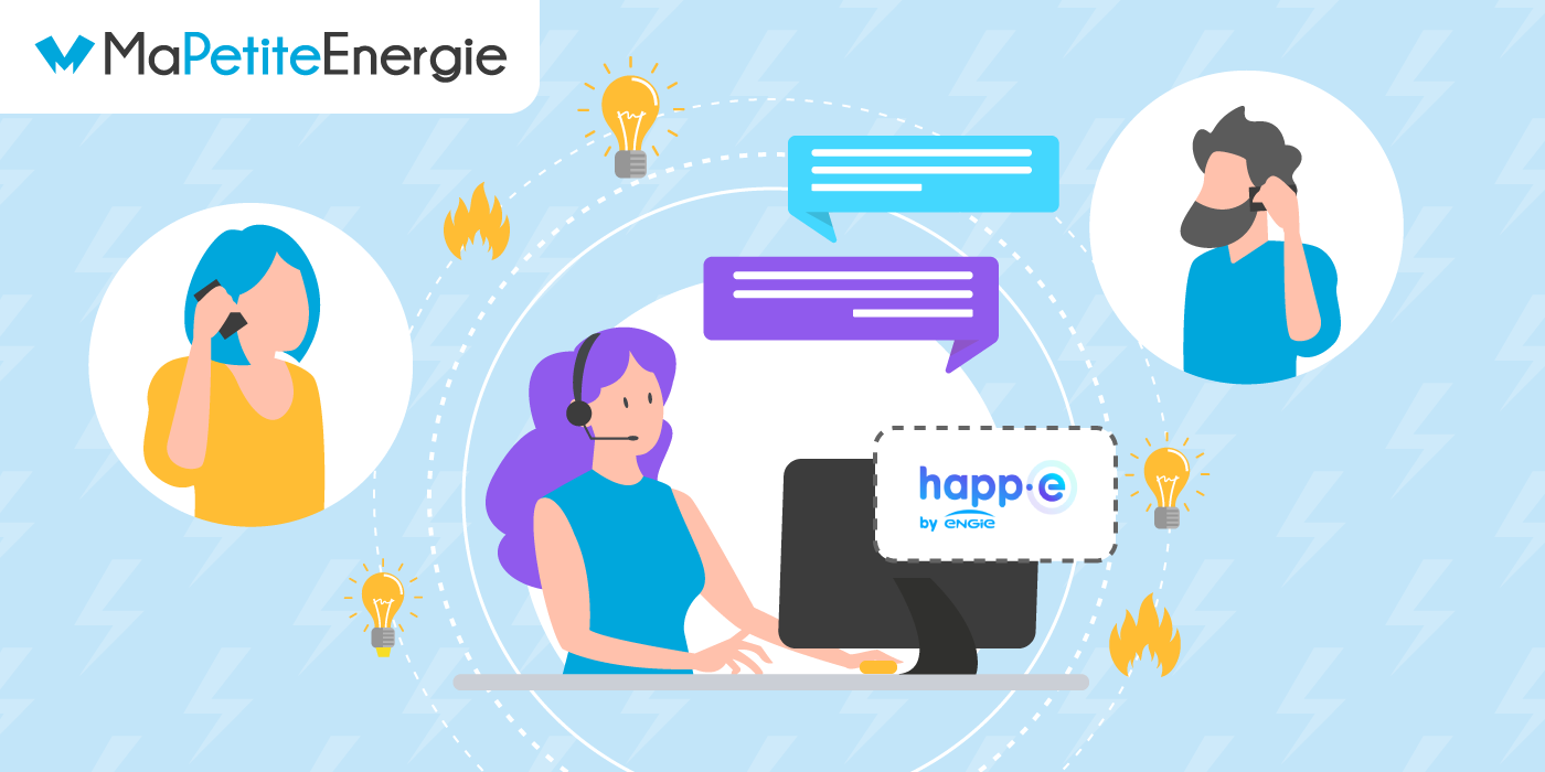 Comment contacter le service client de Happ-e by Engie, fournisseur d'énergie.