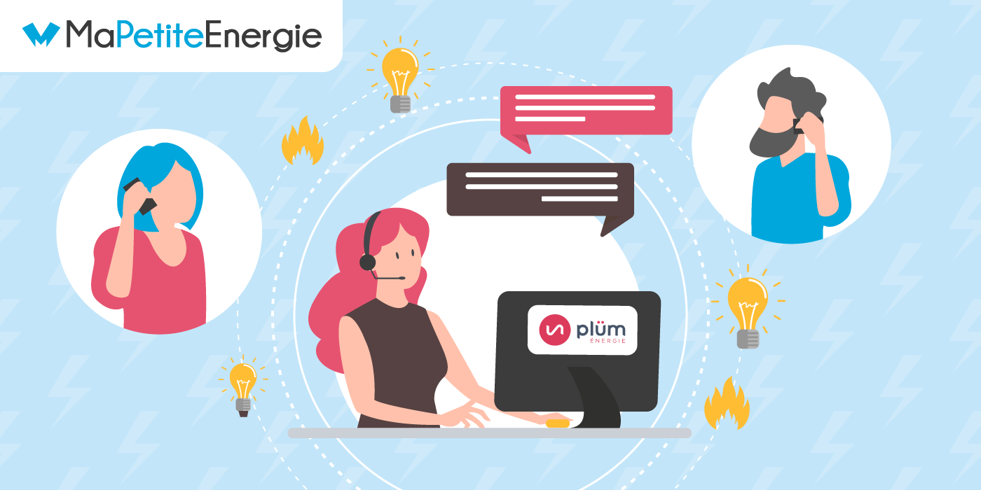 Comment contacter le service client du fournisseur électricité Plüm Énergie ?
