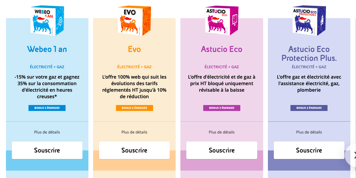 Eni propose une large gamme d'abonnement énergie, mais lequel choisir ?