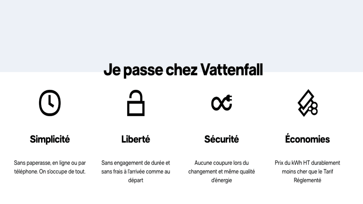 Des avantages et réductions sur les abonnements Vattenfall Eco