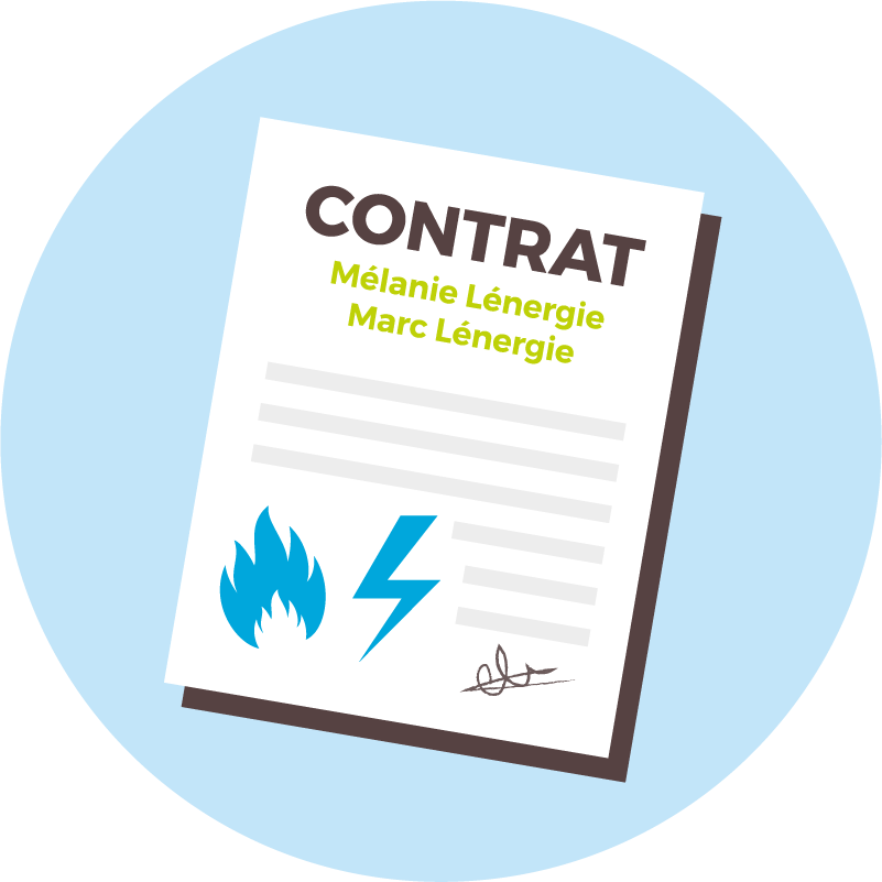 Contrat énergie, gaz ou électricité