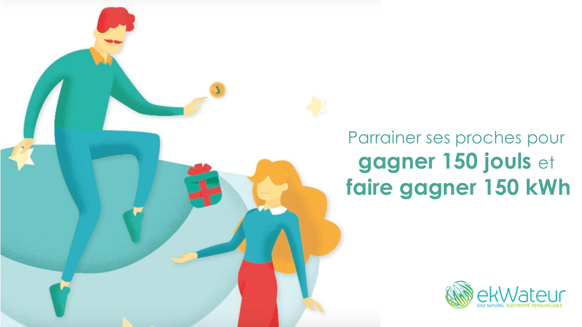 Le bon plan parrainage pour des réductions sur l'électricité verte chez EkWateur