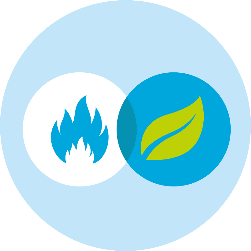 Contrats de gaz vert chez les fournisseurs d'énergie