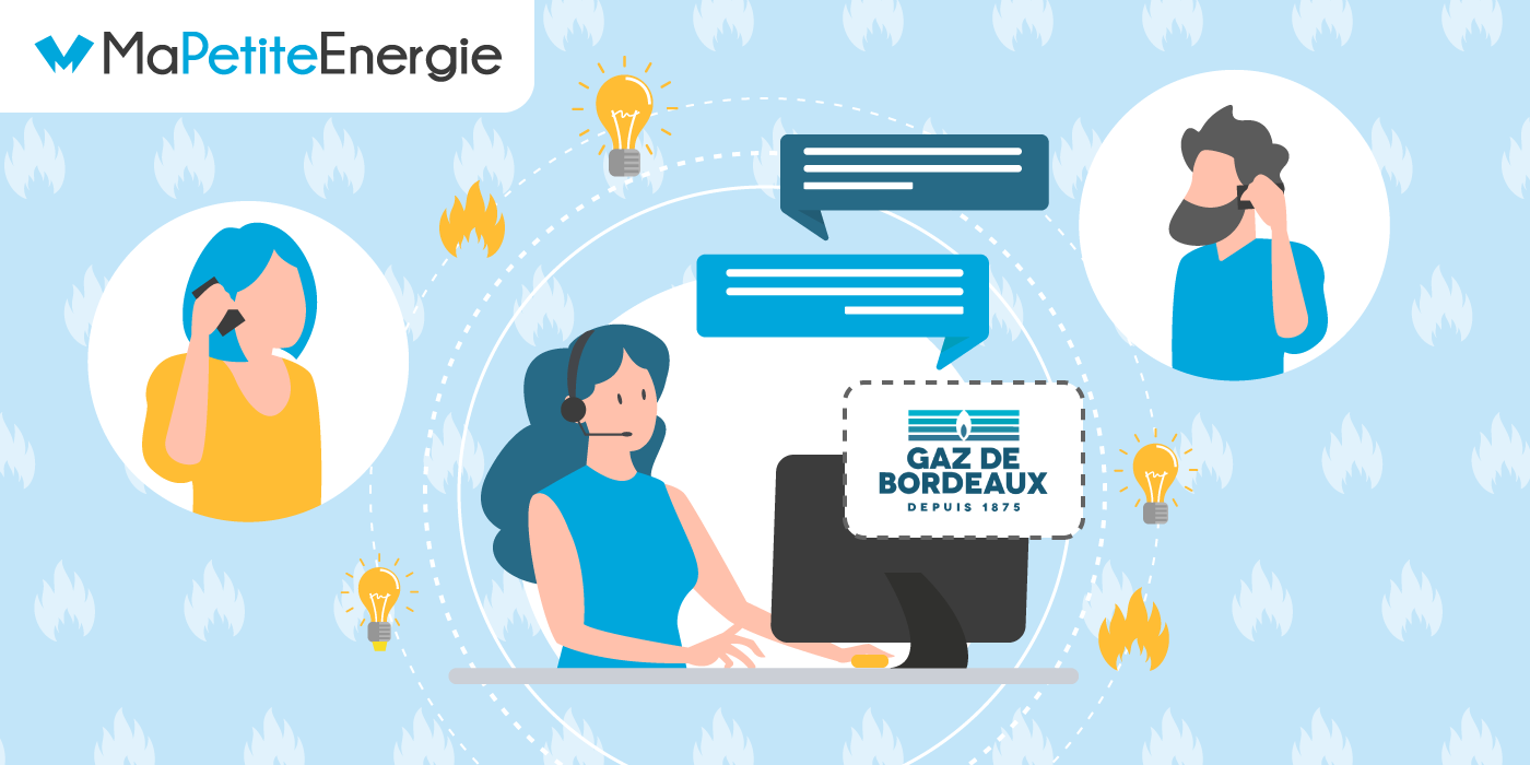 Contacter le service client de Gaz de Bordeaux par téléphone, mail, en ligne ou courrier postal.
