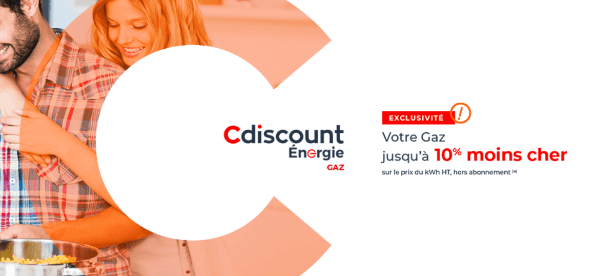 Cdiscount Énergie offre gaz