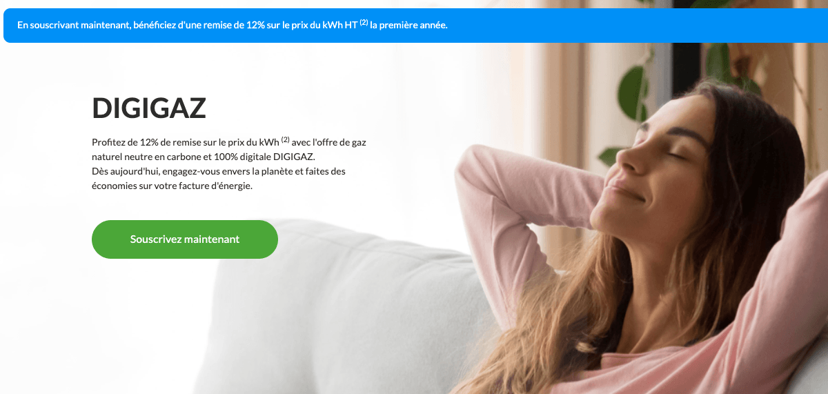 Digigaz Iberdrola pour du gaz naturel moins cher