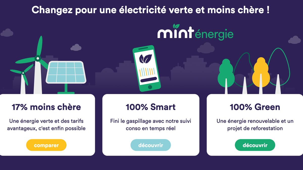 l'électricité verte est un enjeu important pour Mint Énergie.