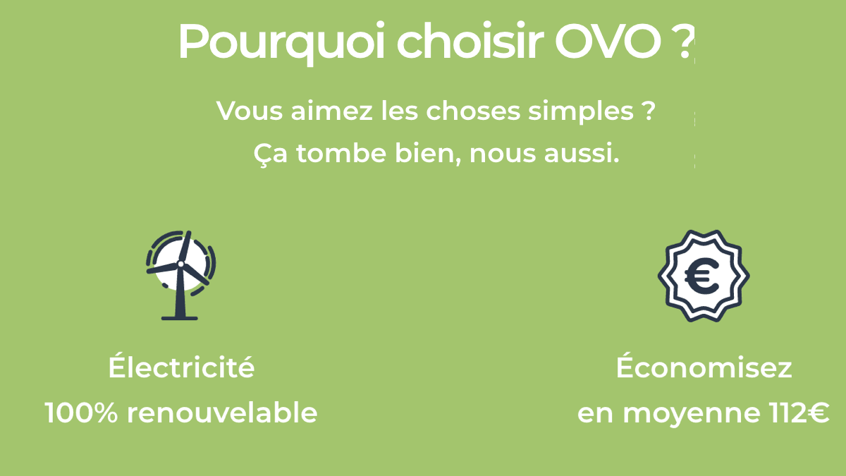 OVO Energy est un fournisseur électricité verte implanté récemment en France.