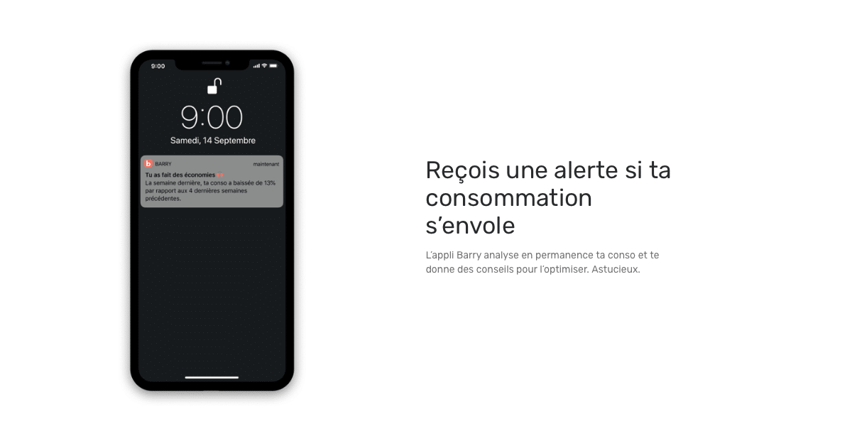 Barry Energy conseille ses consommateurs.