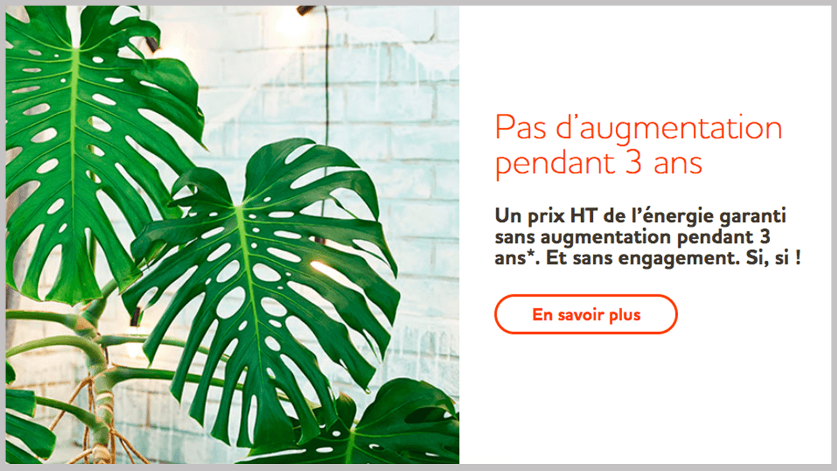 Tarif fixe 3 ans avec Sowee