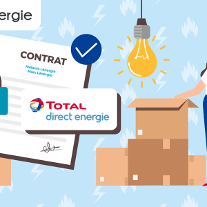 Le déménagement de son contrat Total Direct Énergie