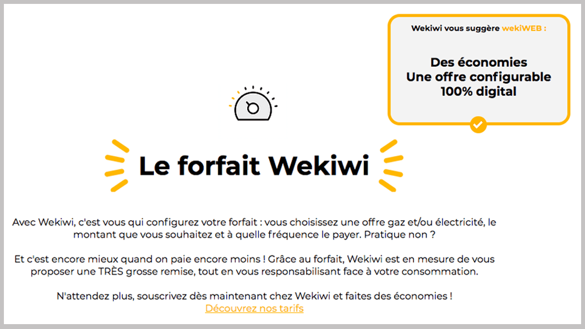 Offre duale Wekiwi