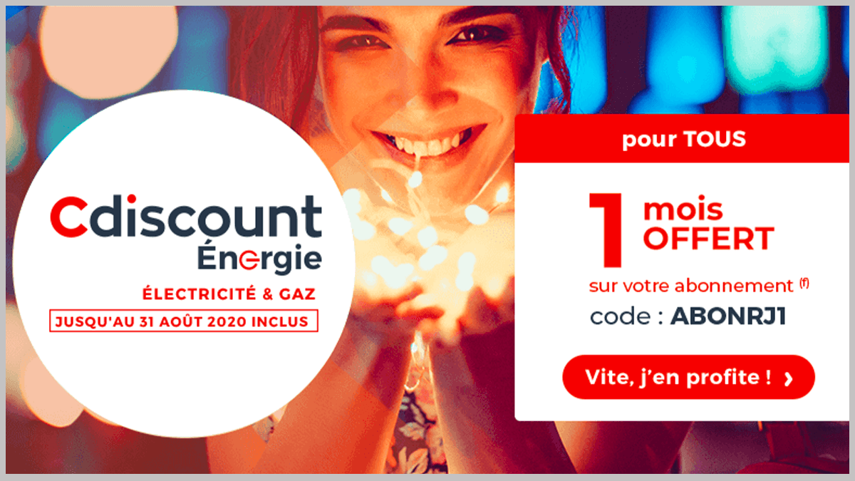 Promos sur les offres électricité Cdiscount Énergie
