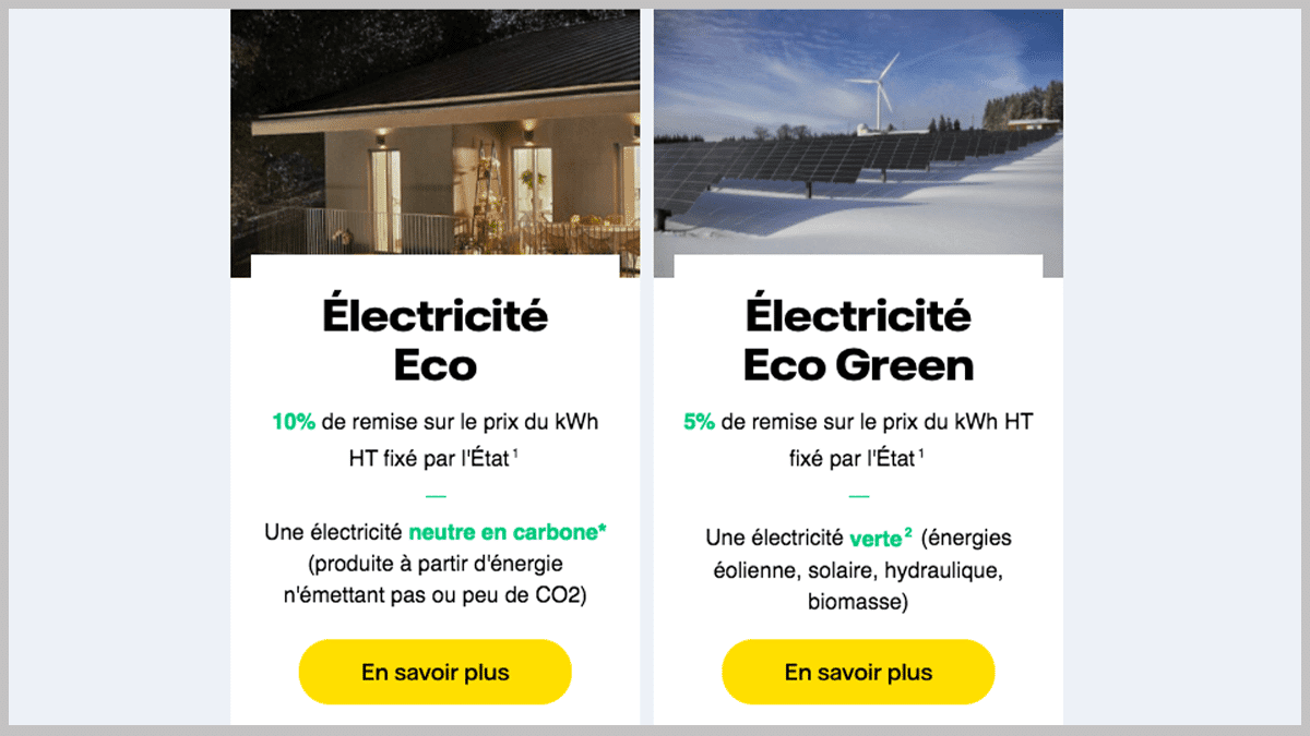 Eco Green pour l'écologie