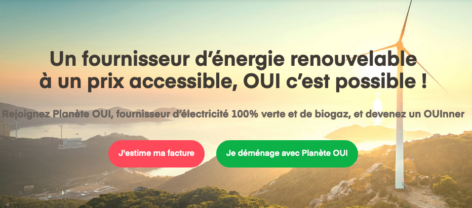 Planète Oui Energie verte