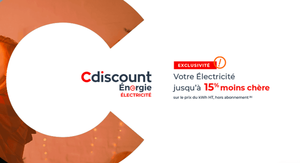 Cdiscount Énergie offre électricité