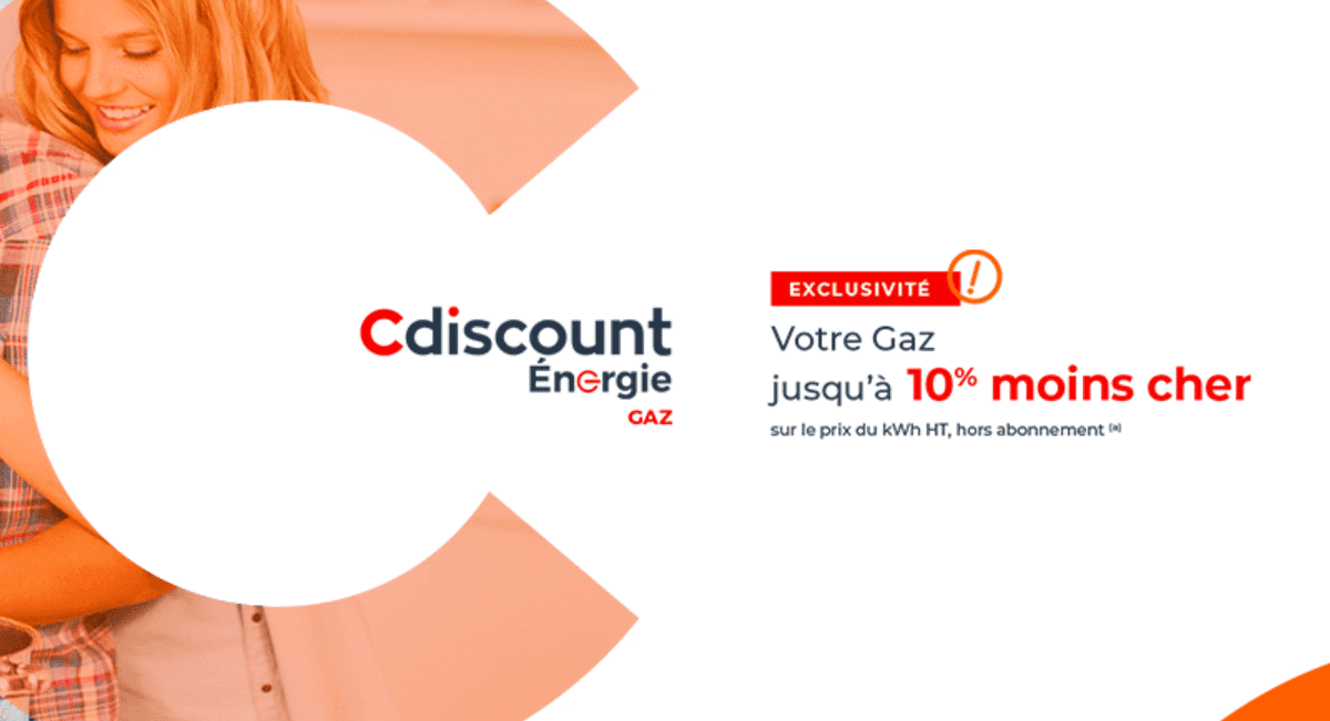 Cdiscount Énergie offre gaz