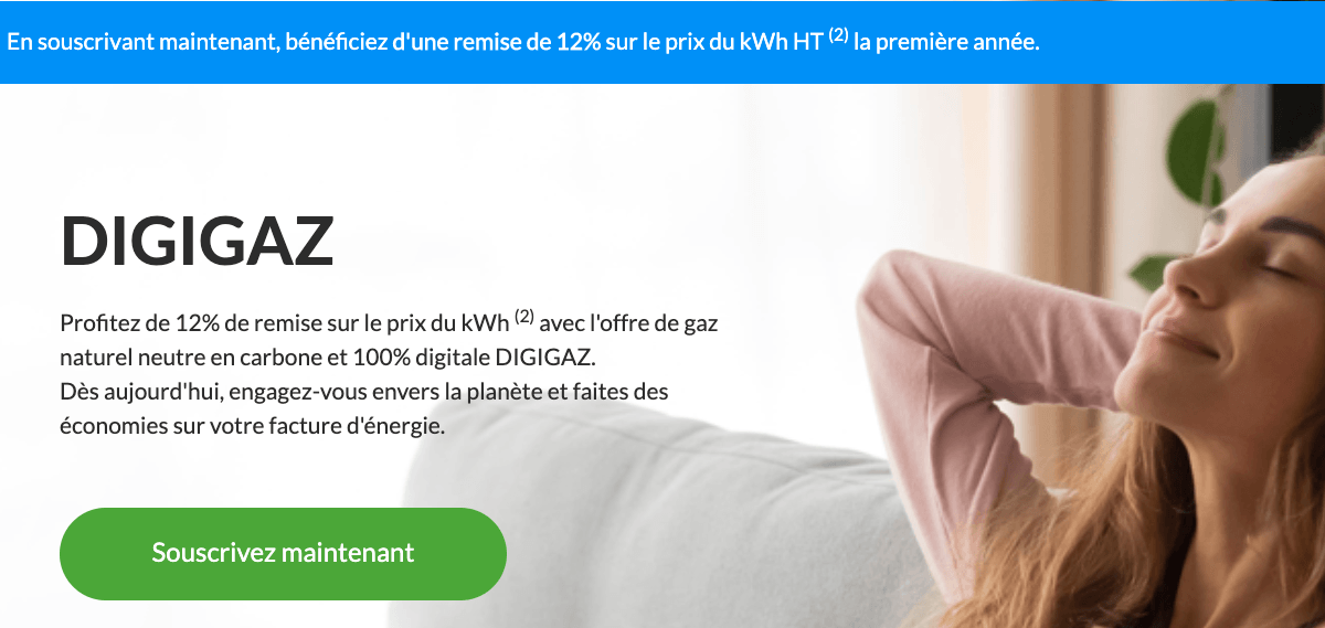 Offre gaz DIGIGAZ
