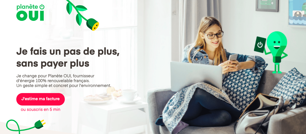 Offres électricité Planète Oui