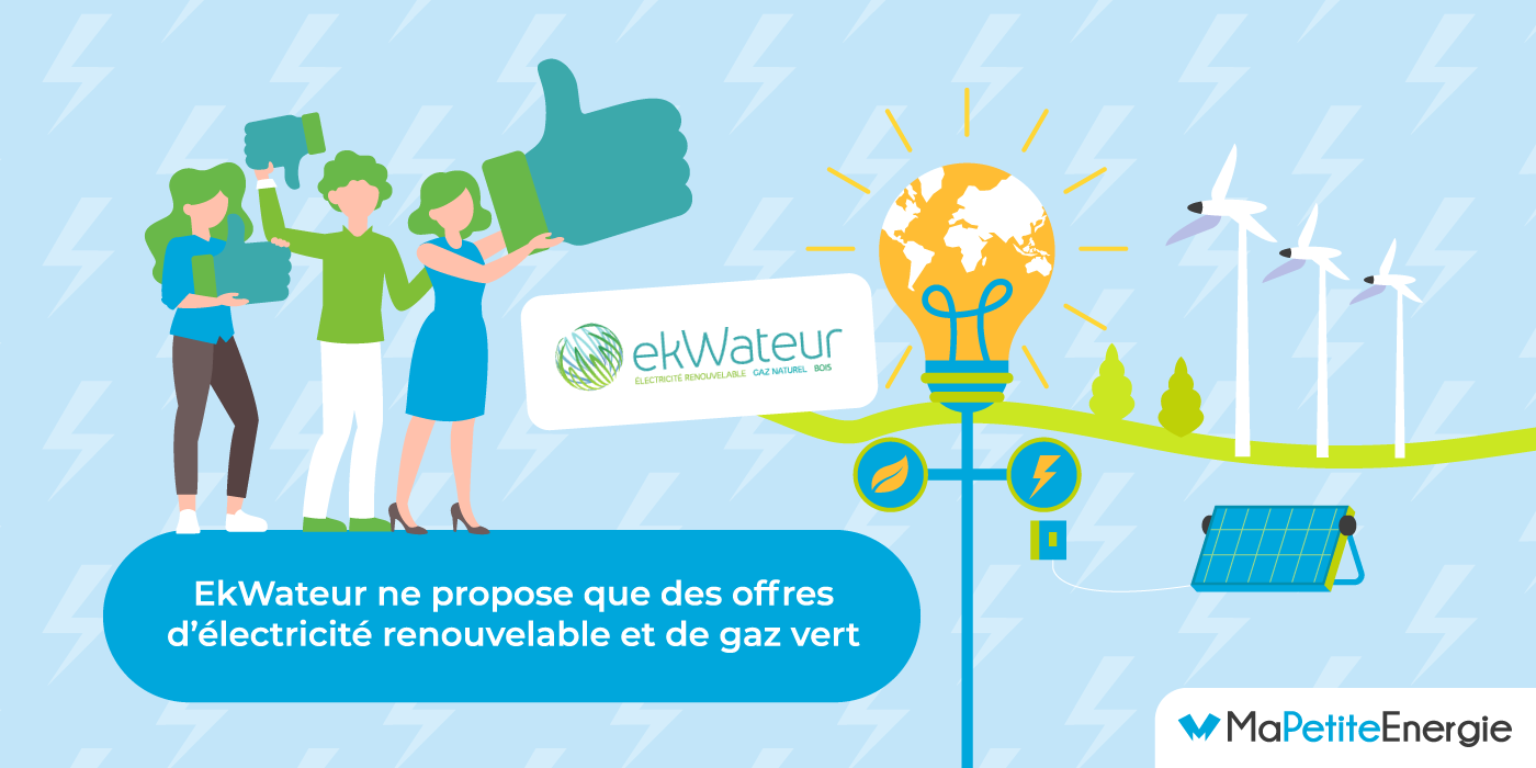 EkWateur est un fournisseur d'énergie renouvelable