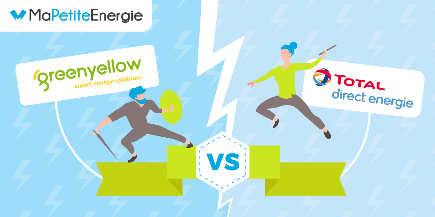Versus de fournisseurs : Total Direct Energie ou GreenYellow ?