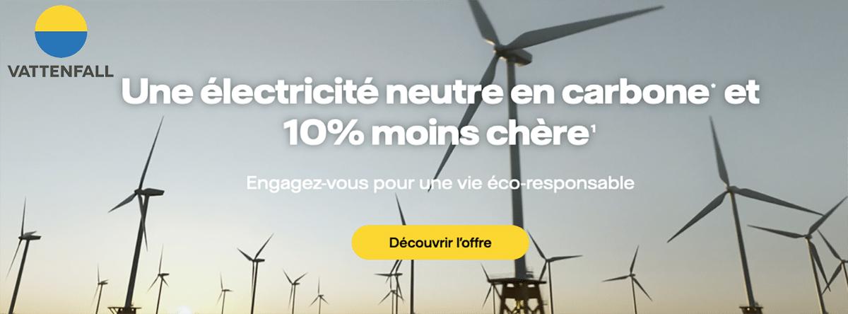 bon plans vattenfall électricité