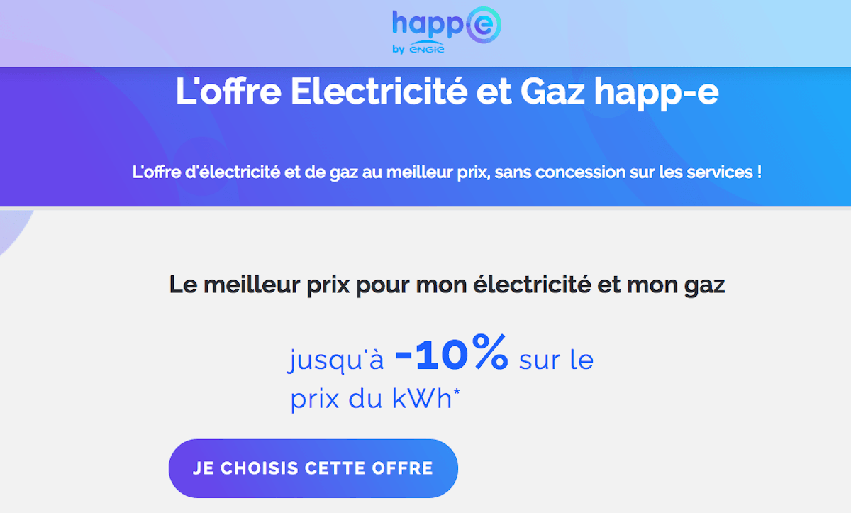 Électricité+gaz Happ-e