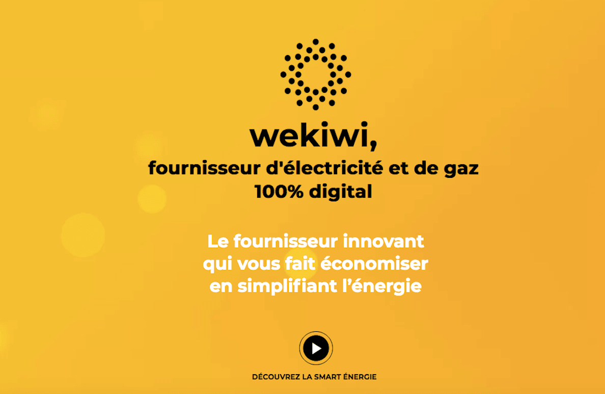 Forfait gaz pas cher Wekiwi 100% en ligne Forfait gaz Wekiwi
