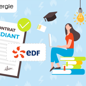 Contrats étudiants de EDF.