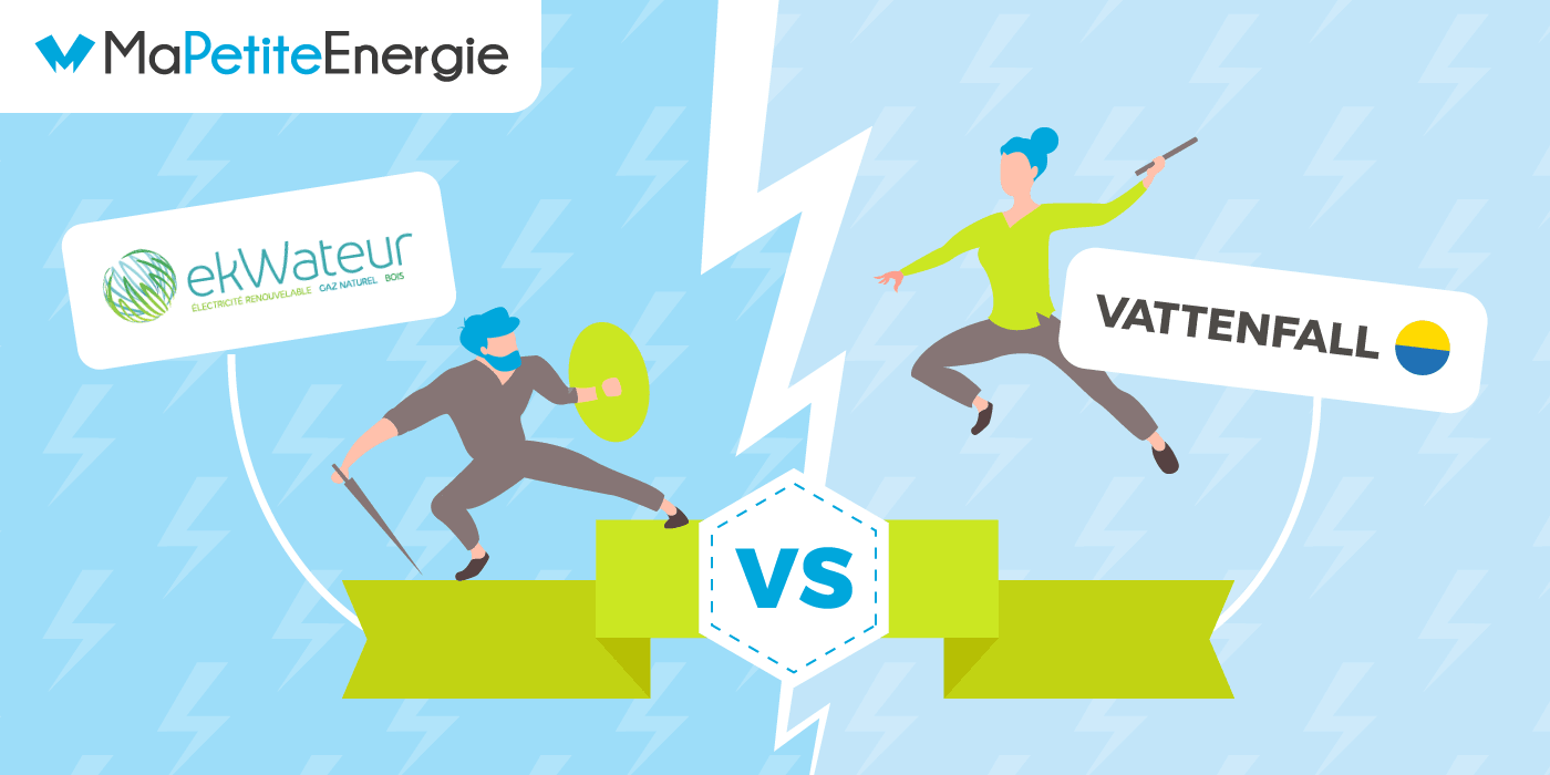 ekWateur vs. Vattenfall : qui est le meilleur fournisseur d'énergie ?