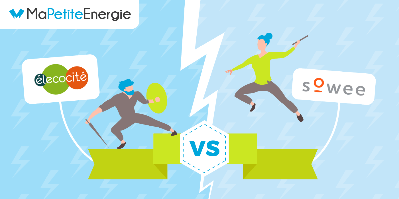 élecocité vs. Sowee : duel de fournisseurs d'énergie.