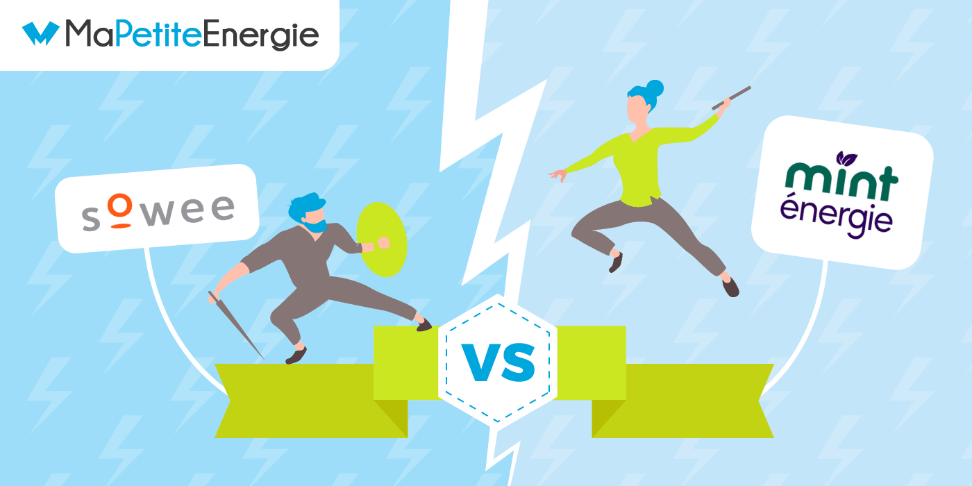 Sowee et Mint Énergie : deux fournisseurs d'énergie en duel.