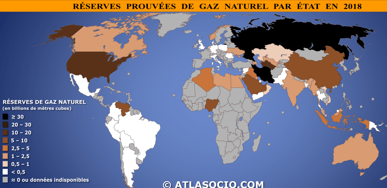 augmentation des prix du gaz et réserve naturelle