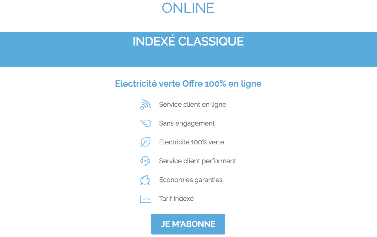 Bon plan électricité Mega Energie