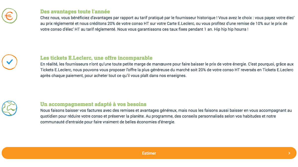 Électricité verte Énergies E. Leclerc Électricité verte E. Leclerc