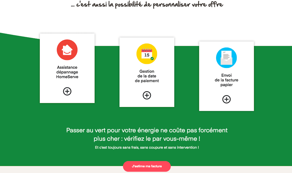 Énergie 100% verte Planète Oui duo électricité et gaz Énergie verte Planète Oui duo