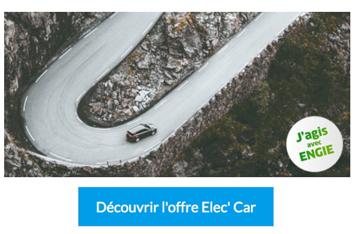 Offre Engie Elec'Car véhicules électriques