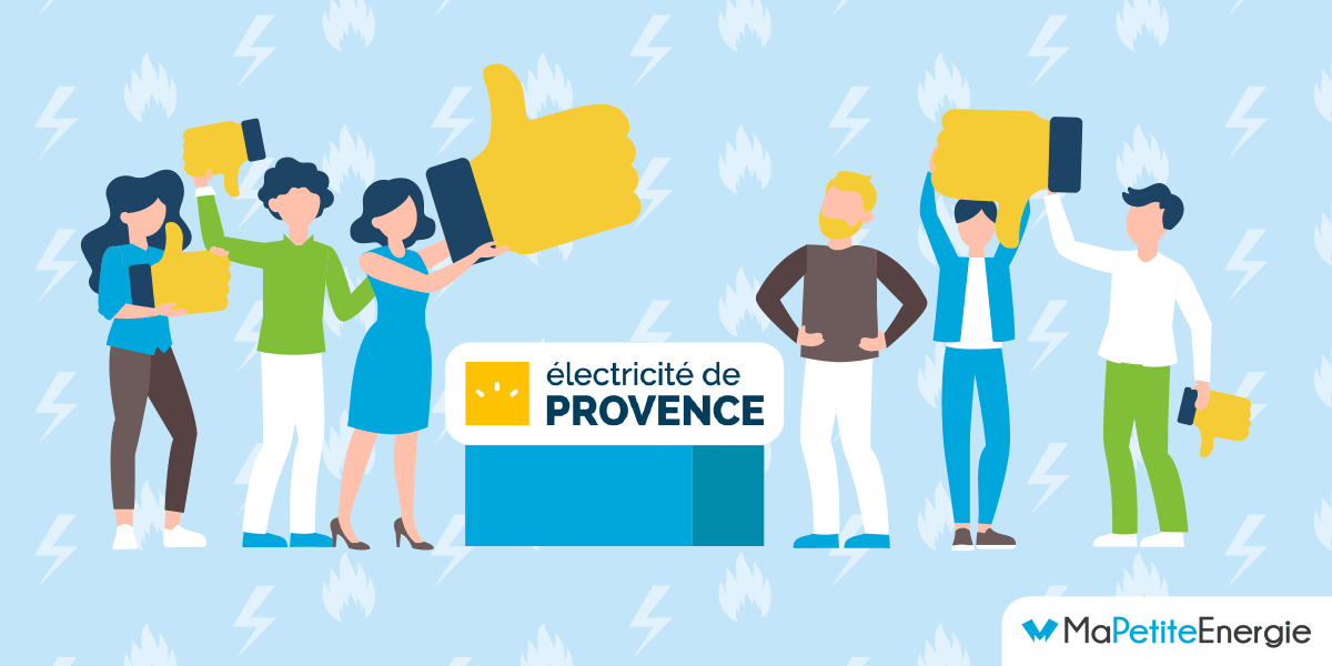 Résumé des avis consommateurs sur Électricité de Provence