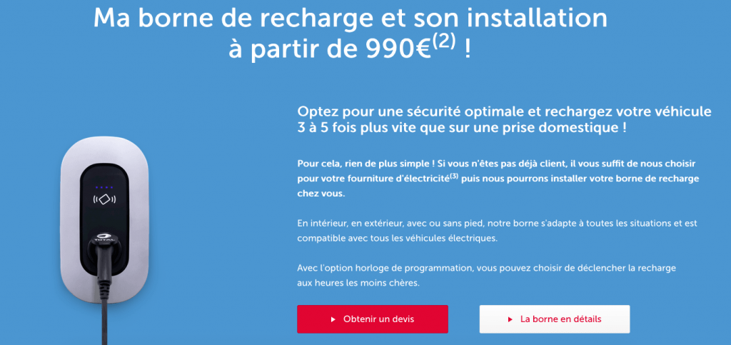 Total Direct Energie voiture électrique recharge voiture électrique recharge Total