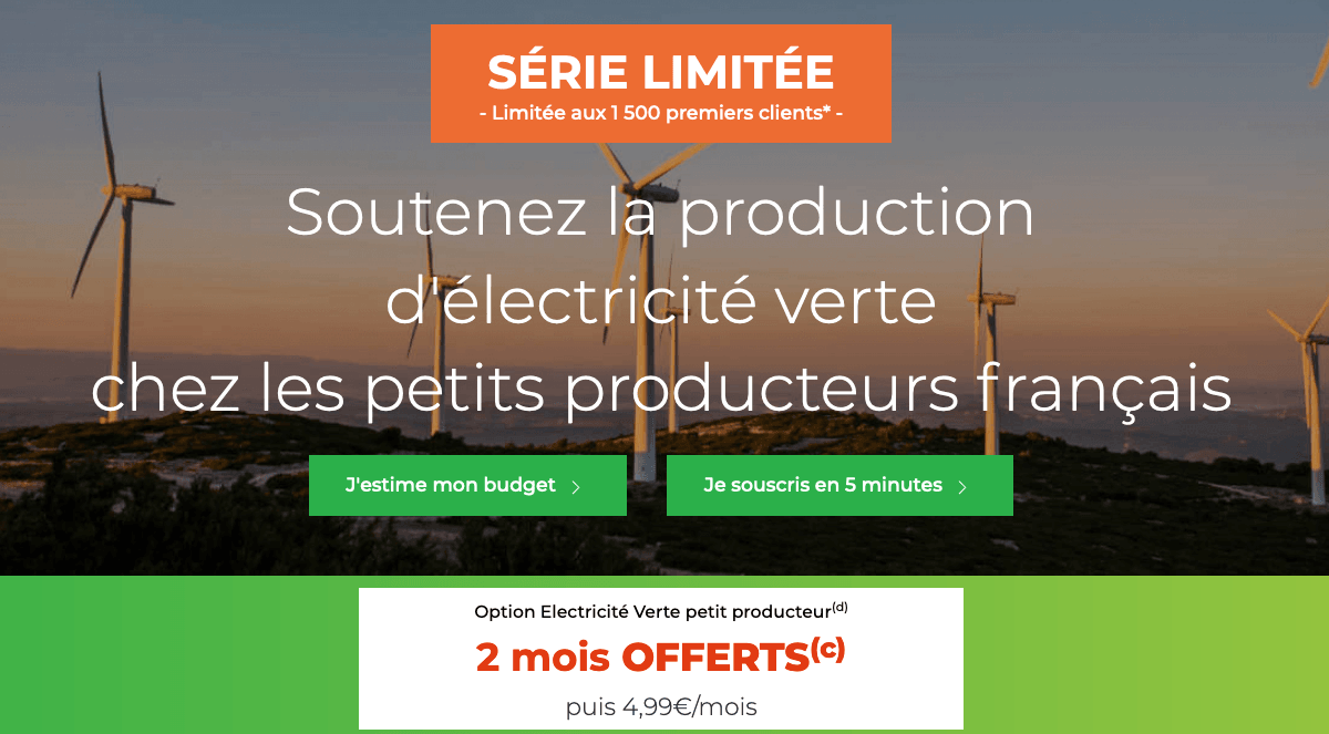 L'électricité de Cdiscount Énergie L'électricité de Cdiscount Énergie