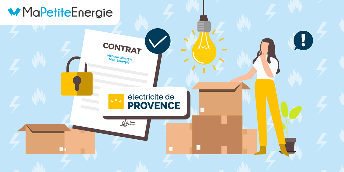 Comment déménager son contrat Électricité de Provence ? 
