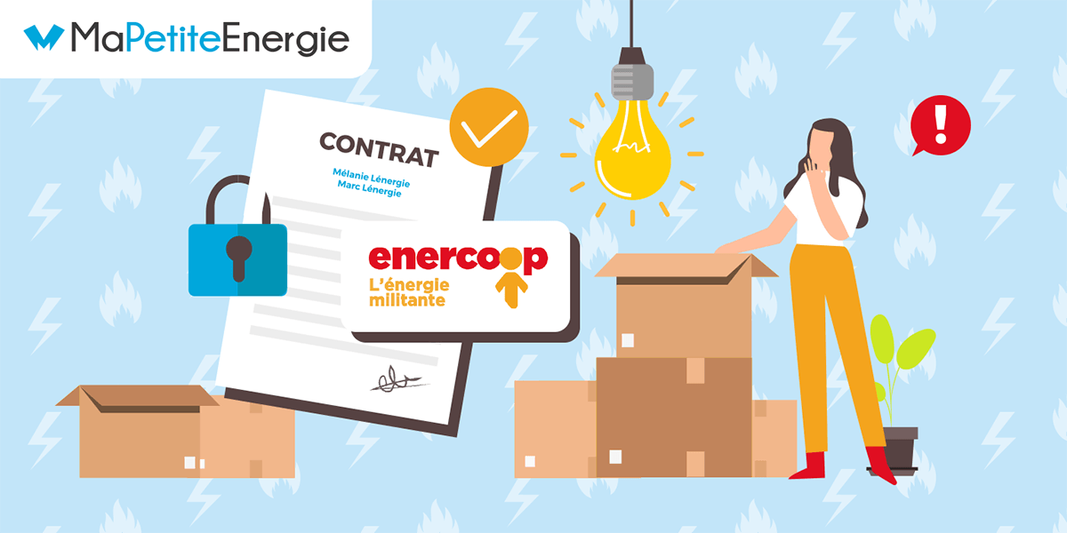 Comment déménager son abonnement d'énergie Enercoop ? 