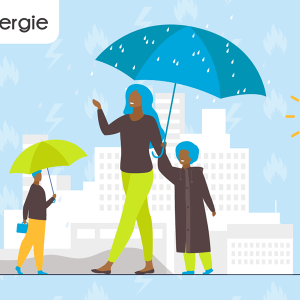 Faire de l'énergie avec de l'eau de pluie