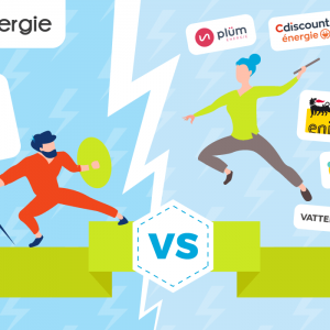 EDF VS les autres fournisseurs d'énergie.