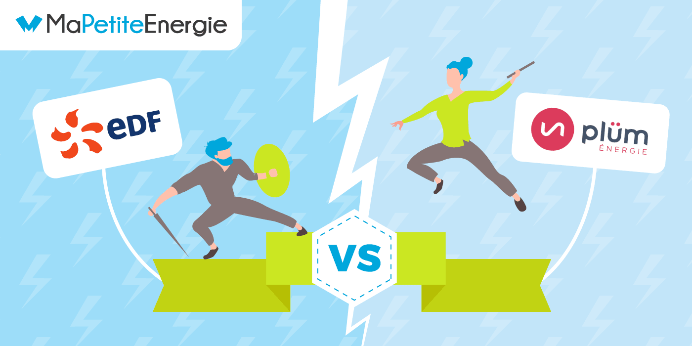 Qui faut-il privilégier pour un conar d'énergie : Plüm Énergie ou EDF ?