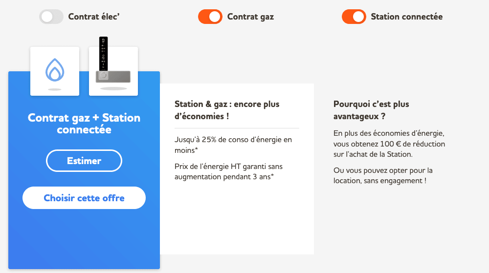 L'offre de gaz chez Sowee L'offre de gaz chez Sowee