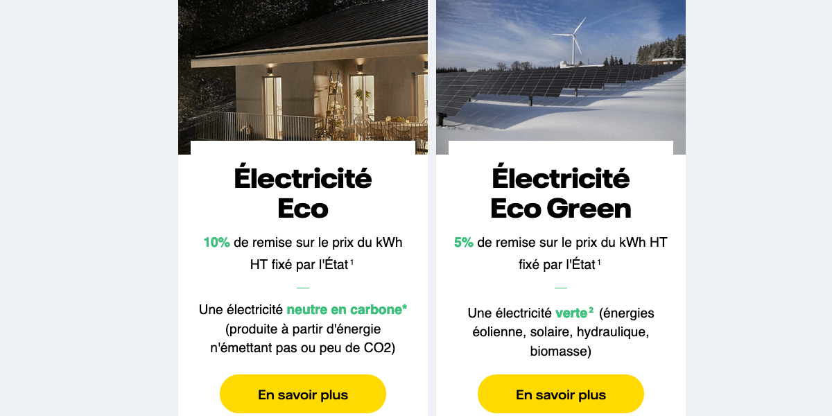 100% d'électricité verte avec Vattenfall L'offre d'électricité verte de Vattenfall