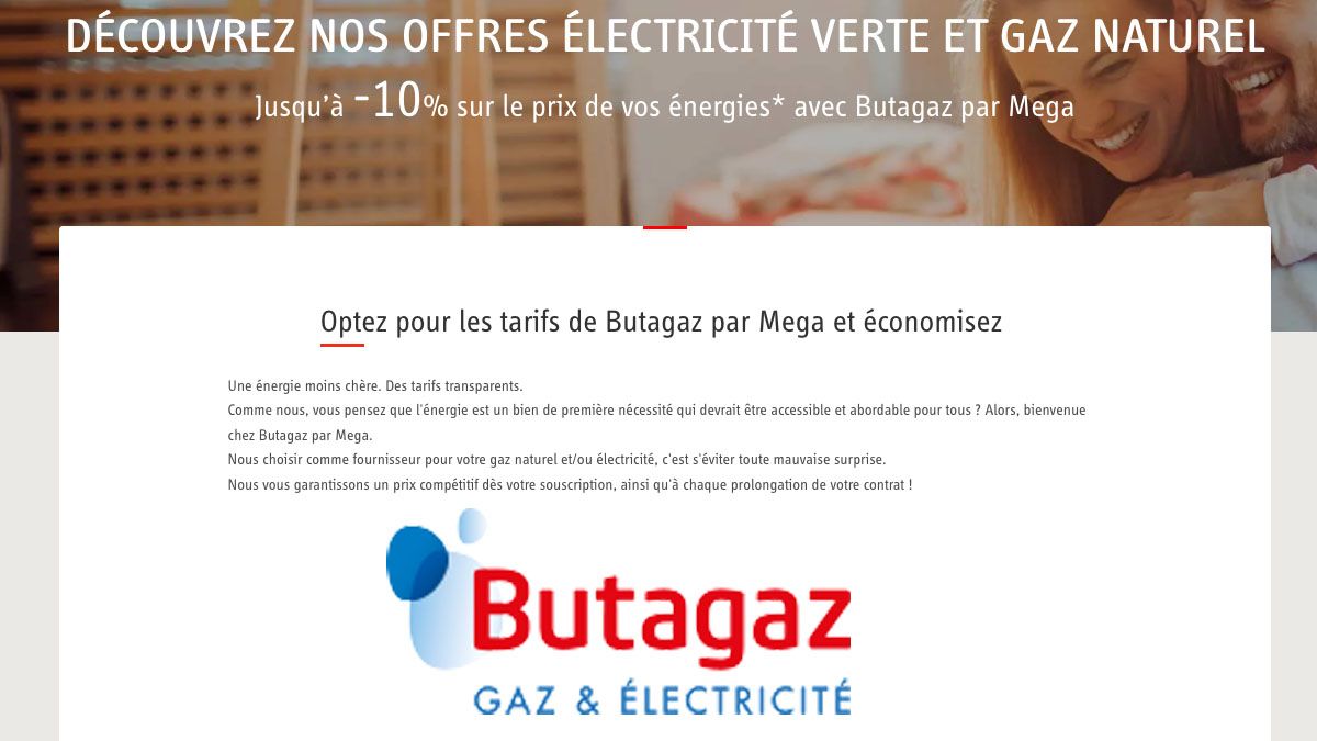 Butagaz électricité